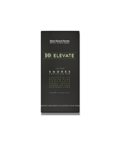 10 D9 THC 100mg S’mores Dark Chocolate Bar Elevate